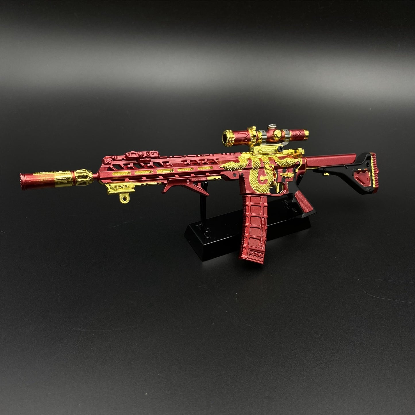 Delta Force Year of Snake Skin M4A1 Metal Miniature
