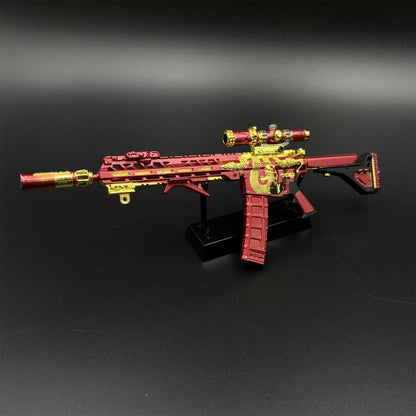 Delta Force Year of Snake Skin M4A1 Metal Miniature