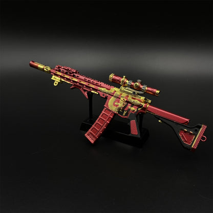 Delta Force Year of Snake Skin M4A1 Metal Miniature