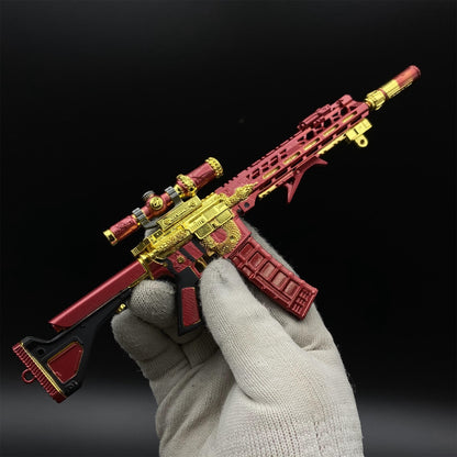 Delta Force Year of Snake Skin M4A1 Metal Miniature