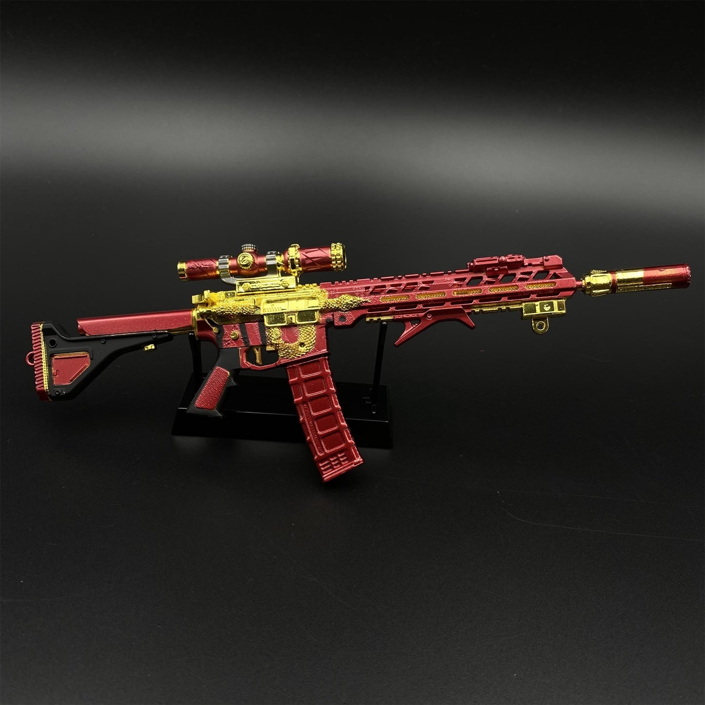 Delta Force Year of Snake Skin M4A1 Metal Miniature