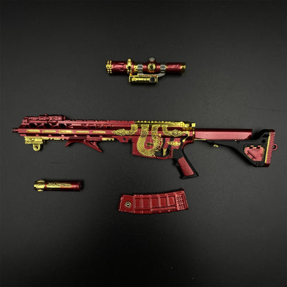 Delta Force Year of Snake Skin M4A1 Metal Miniature