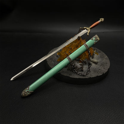 Cool Weapon Red Spada Sword Metal Replica