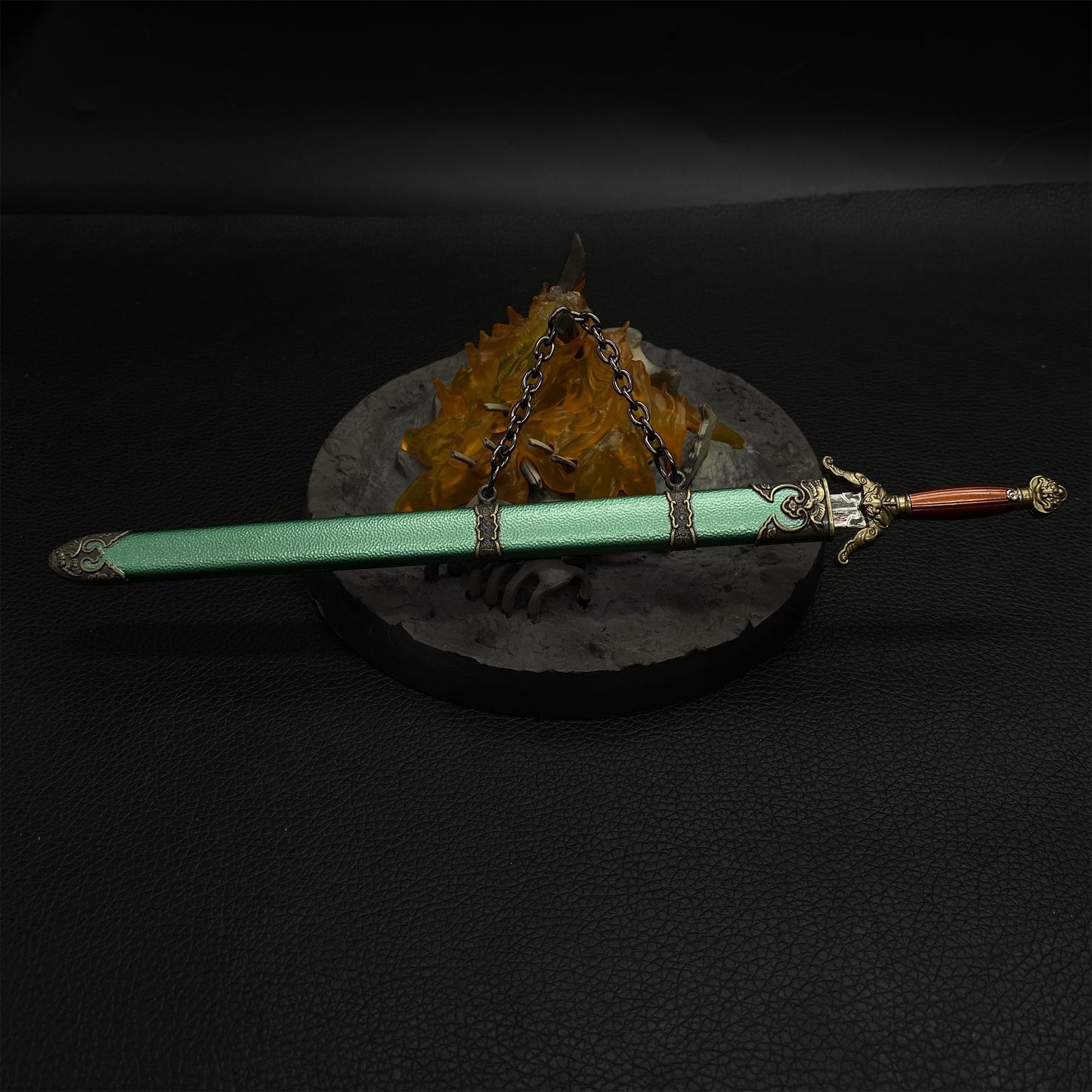 Cool Weapon Red Spada Sword Metal Replica