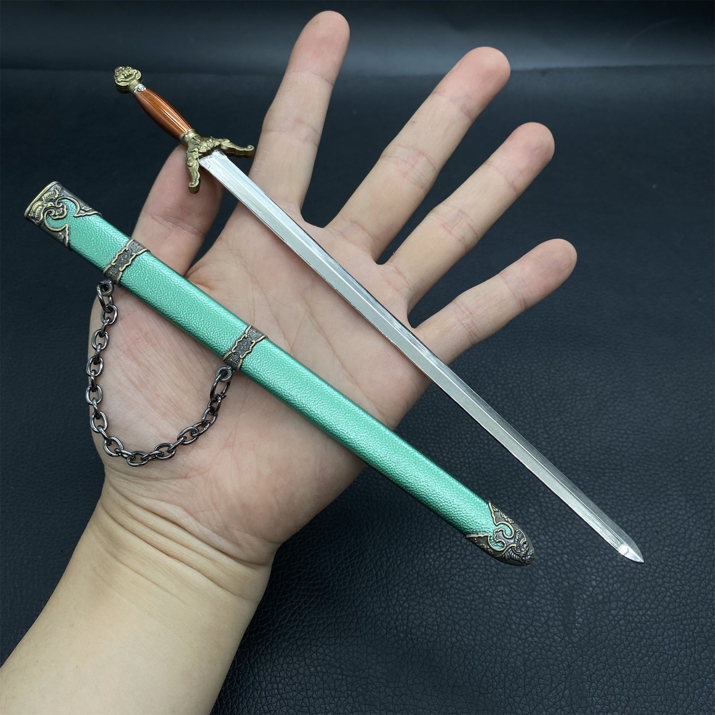 Cool Weapon Red Spada Sword Metal Replica