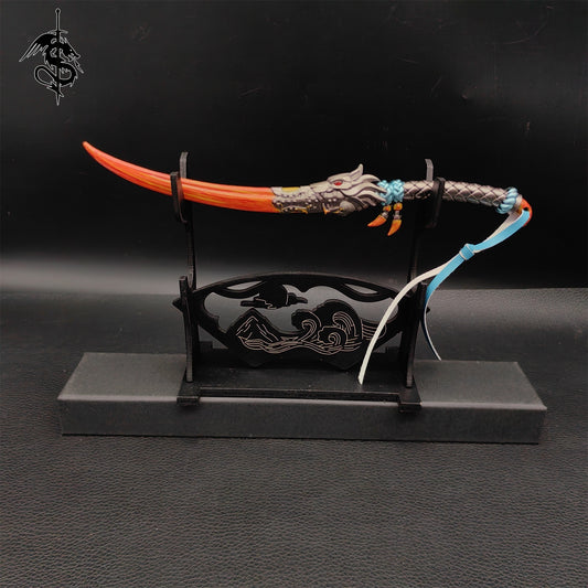 Cool Reddened Bones Dagger Metal Replica
