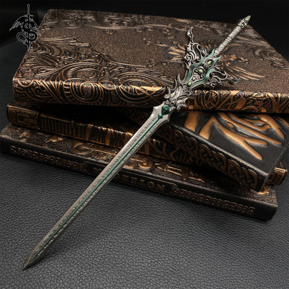 Perfect W Reincarnation Sword Metal Display Art