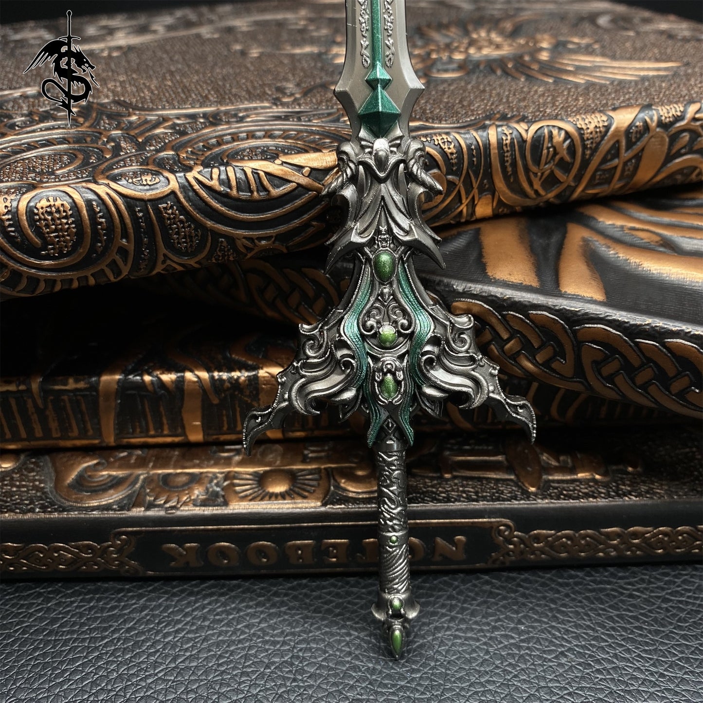 Perfect W Reincarnation Sword Metal Display Art