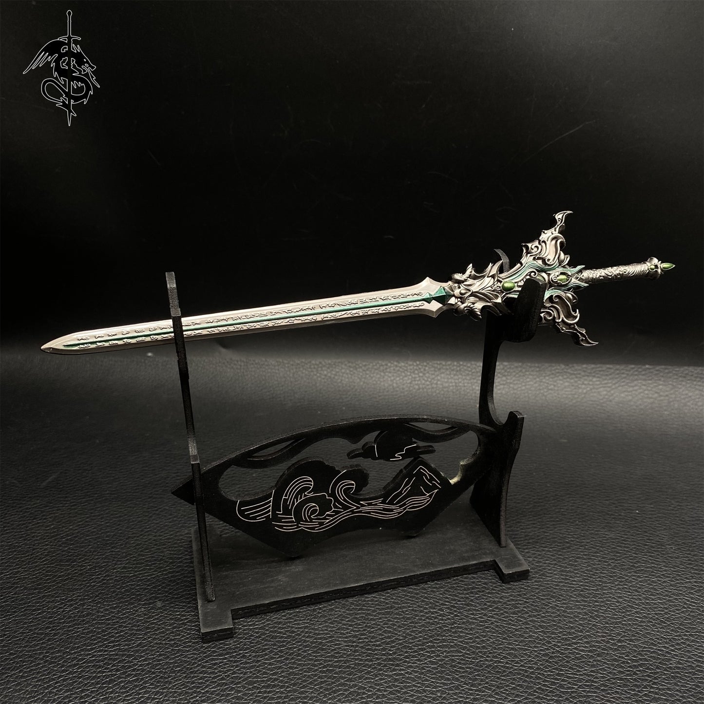 Perfect W Reincarnation Sword Metal Display Art