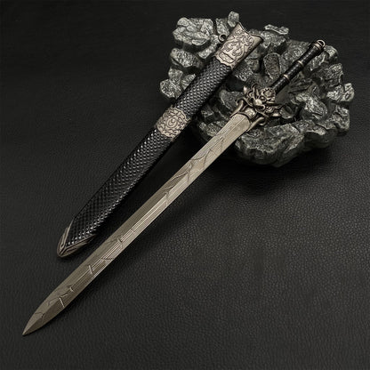 Famous Anime Reverse Scale Sword Metal Replica