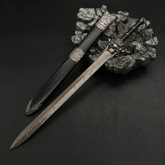 Famous Anime Reverse Scale Sword Metal Replica