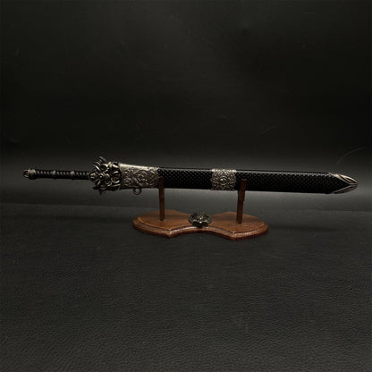 Famous Anime Reverse Scale Sword Metal Replica