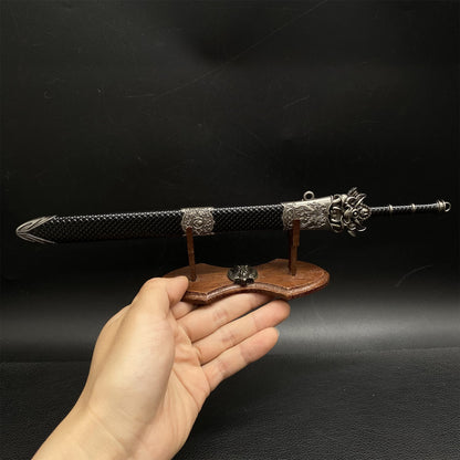 Famous Anime Reverse Scale Sword Metal Replica