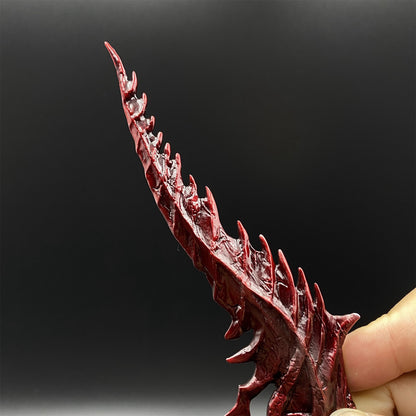 Rakshasa's Thorn" (Reverse Thorn) Miniature Metal Replica – Collectible Game Weapon Model