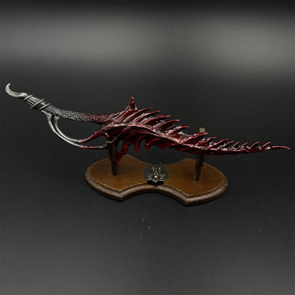 Rakshasa's Thorn" (Reverse Thorn) Miniature Metal Replica – Collectible Game Weapon Model
