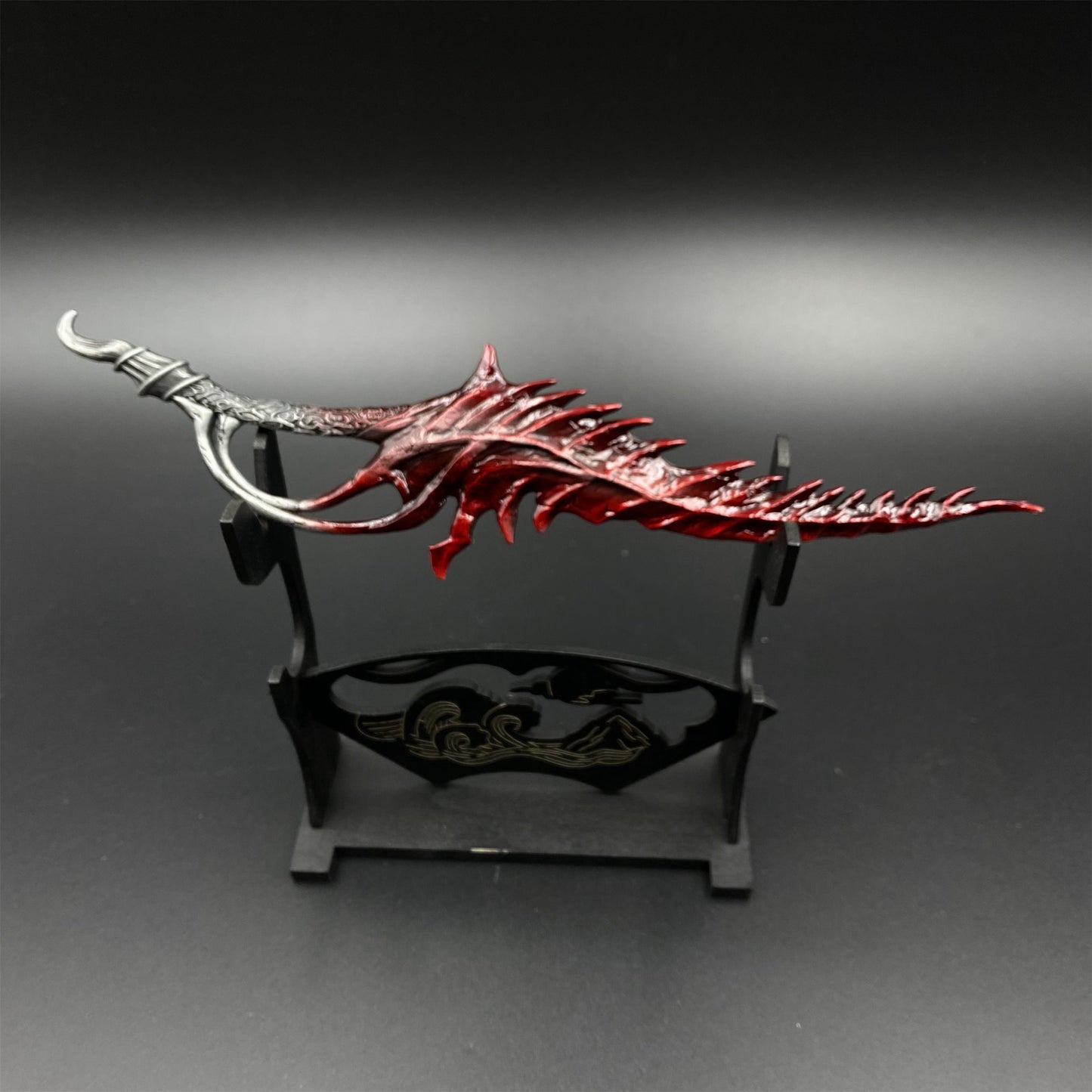 Rakshasa's Thorn" (Reverse Thorn) Miniature Metal Replica – Collectible Game Weapon Model