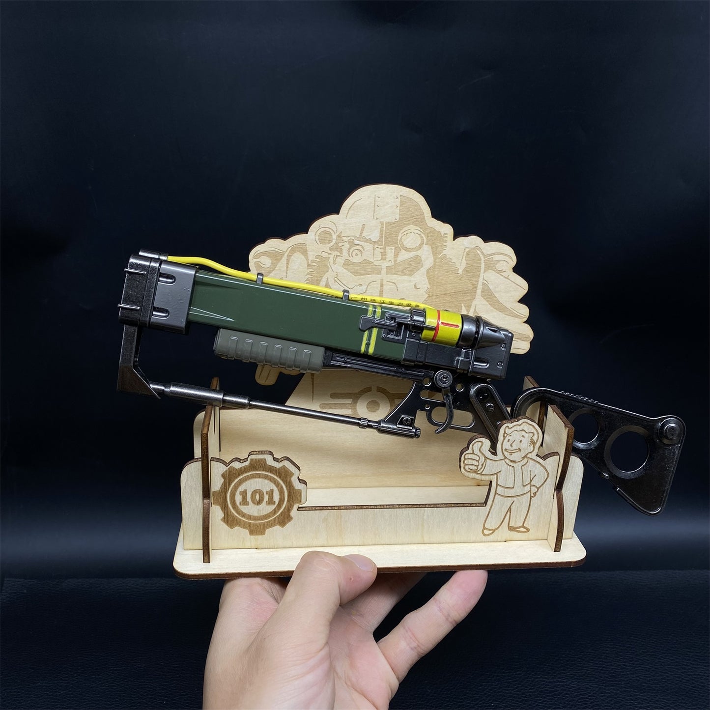 Righteous Authority Laser Rifle Mini Scale Metal Replica