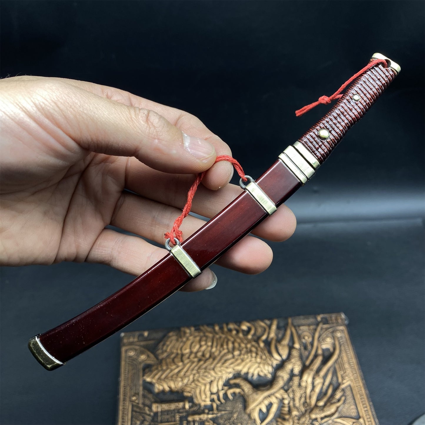 Rusty Sword Miniature Metal Replica