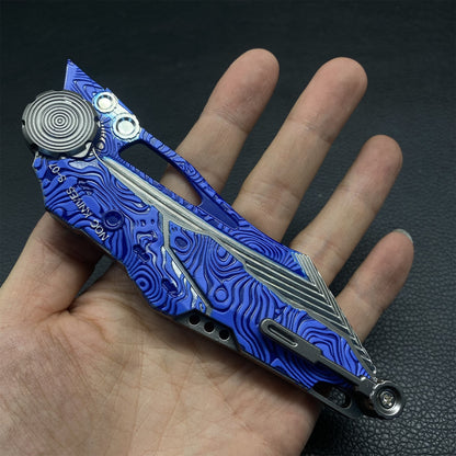 Hot Game S07 Folding Knife Metal Mini Replica