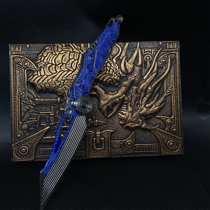 Hot Game S07 Folding Knife Metal Mini Replica