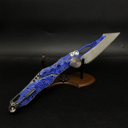 Hot Game S07 Folding Knife Metal Mini Replica