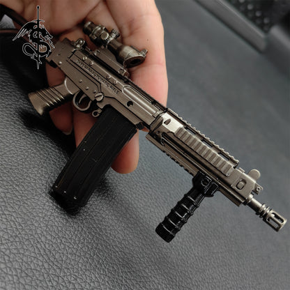 SA58 Para Gun Miniature Metal Tiny SA58 Tactical Carbine Replica