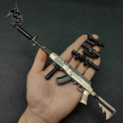 SKS Sniper Rifle Semi-automatic PSG Tiny Gun Model