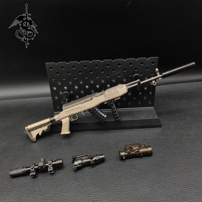 SKS Sniper Rifle Semi-automatic PSG Tiny Gun Model