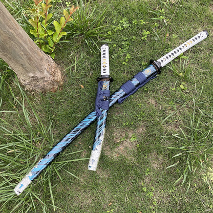 Jin Sakai Katana & Tanto Set-Damascus Steel Special Edition
