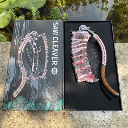 Saw Cleaver Metal Miniature Gift Box