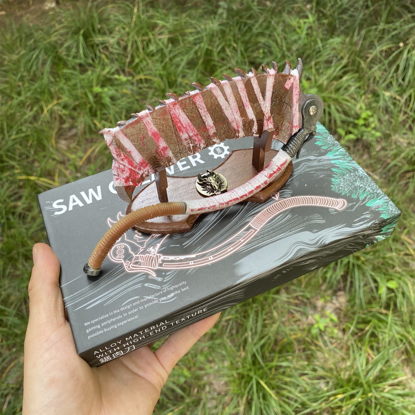 Saw Cleaver Metal Miniature Gift Box