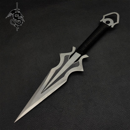 Hand-Forged Steel MK Scorpion Kunai Display Art