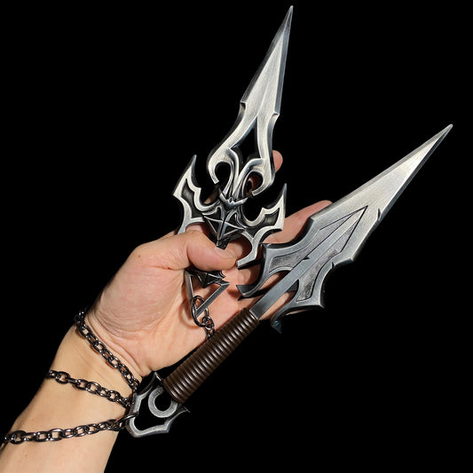 IRL Ninja Kunai Game Prop Metal Replica