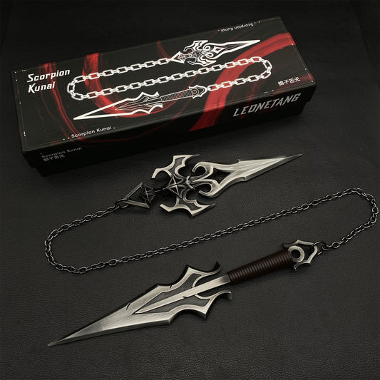 IRL Scorpion Kunai MK Prop Metal Replica