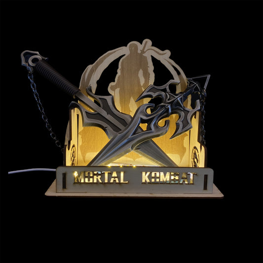 IRL Scorpion Kunai MK Prop Metal Replica