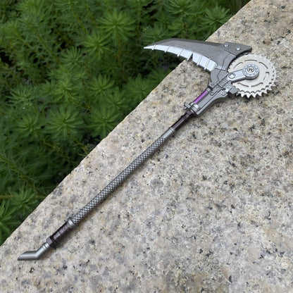Spinning Gear War Scythe Shatterblade Metal Replica