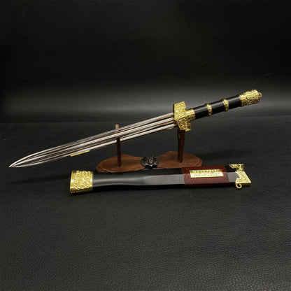Ancient Cold Weapon Model Self-Improvement Sword Metal Replica