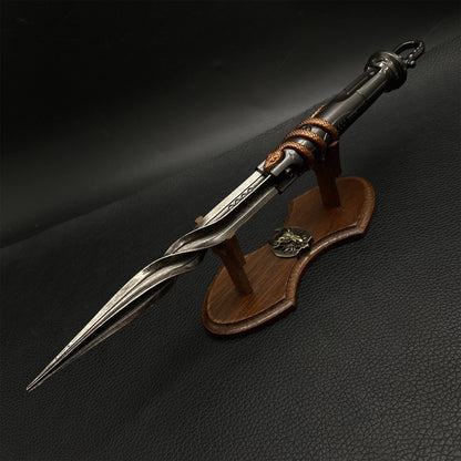 Mini Serrated Armor-Piercing Dagger Metal Replica