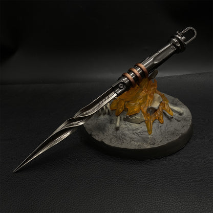 Mini Serrated Armor-Piercing Dagger Metal Replica