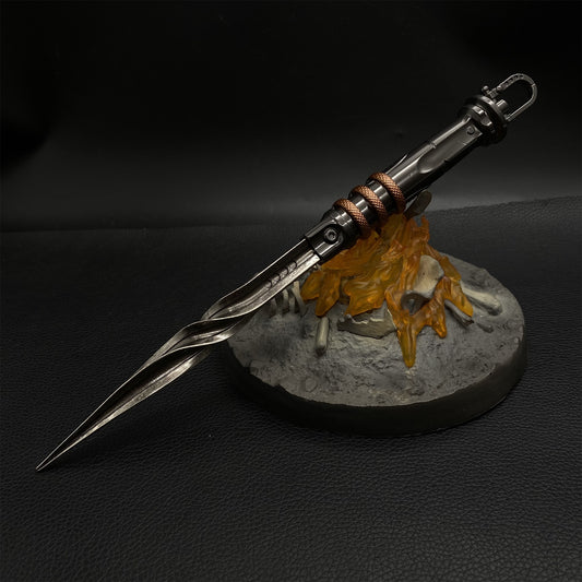 Mini Serrated Armor-Piercing Dagger Metal Replica