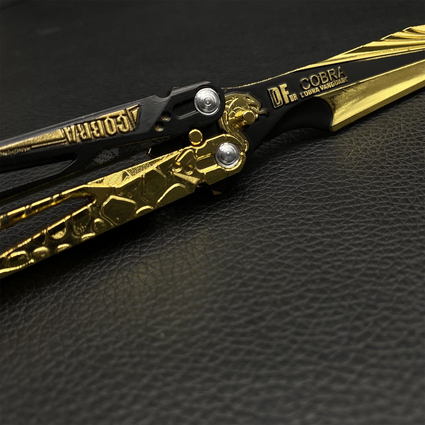 DF Game Shadow Edge Butterfly Knife Metal Replica