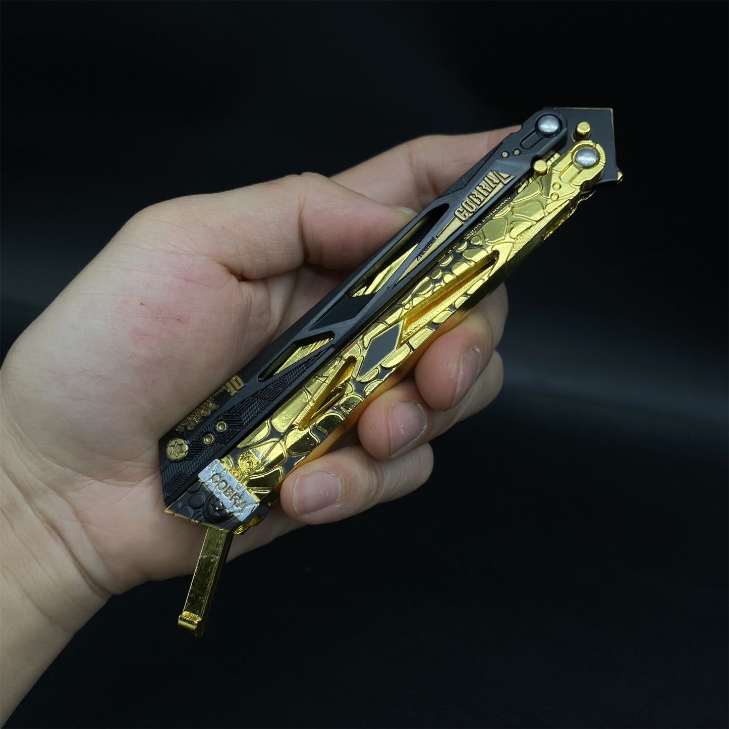 DF Game Shadow Edge Butterfly Knife Metal Replica