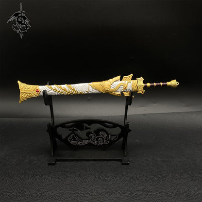 NB Game Peripherals Shaoyang Sword Weapon Metal Display Art