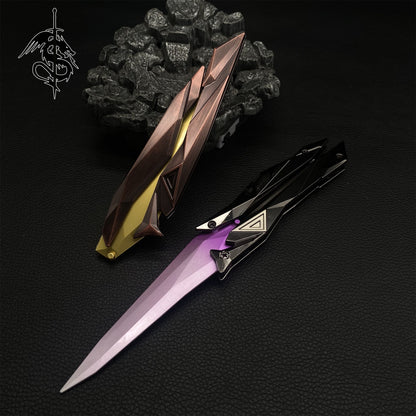 Val Singularity 2.0 Butterfly Knife Metal Replica 4 Colors Option