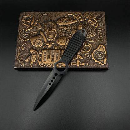 420 Steel Replica CS2 Black Shadow Dagger Model For Game Collection