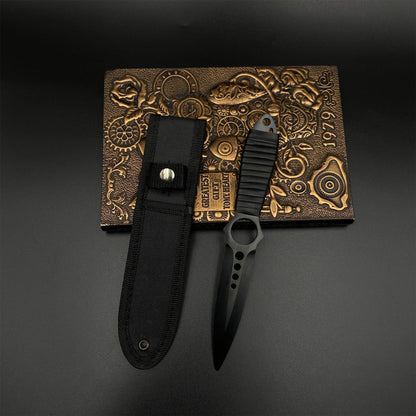 420 Steel Replica CS2 Black Shadow Dagger Model For Game Collection