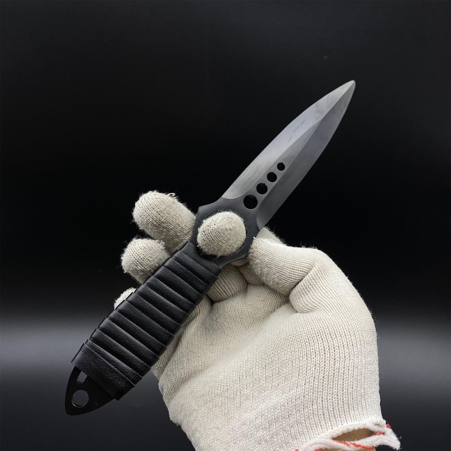 420 Steel Replica CS2 Black Shadow Dagger Model For Game Collection