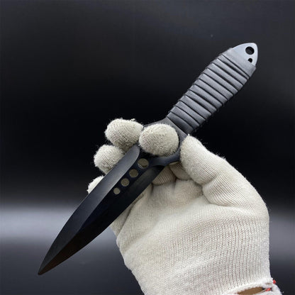 420 Steel Replica CS2 Black Shadow Dagger Model For Game Collection