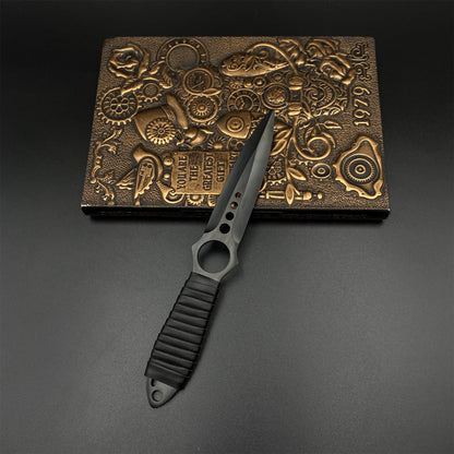 420 Steel Replica CS2 Black Shadow Dagger Model For Game Collection