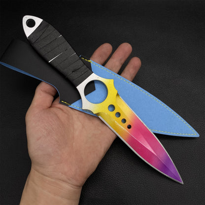 GO Game Skeleton Knife Props Metal Replica